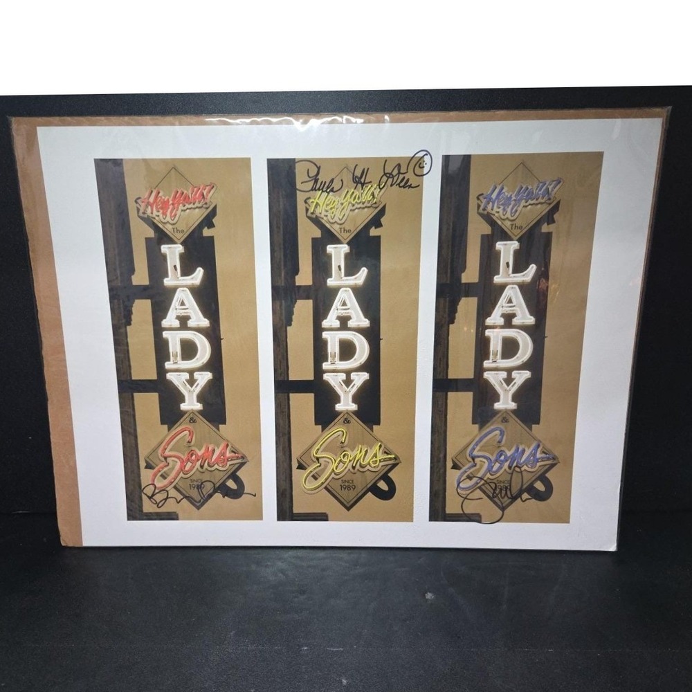 Paula Deen Signed Picture, The Lady & Sons Restaurant Photo, Southern Culinary - Picture 3 of 10